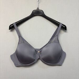 NWT Understance Mesh Contour Flexwire Plunge Bra Size 46C Silver C050 -19